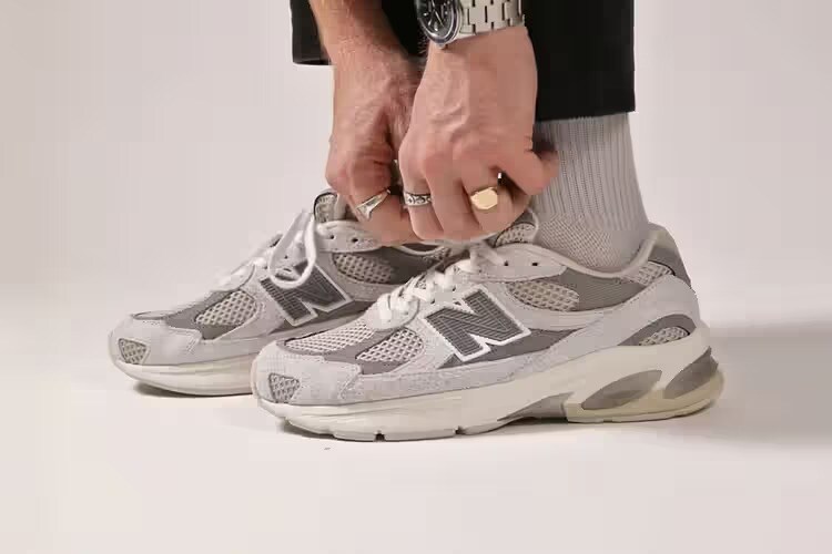 Minimal Greyscale Lifestyle Sneakers