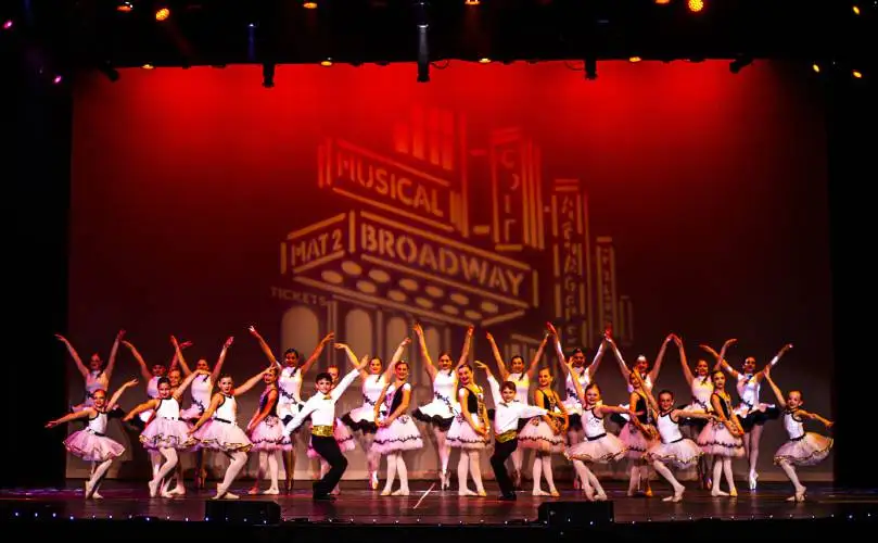 Part of the 40th Concord Dance Academy rehearsal at Capitol Center for the Arts in 2021.