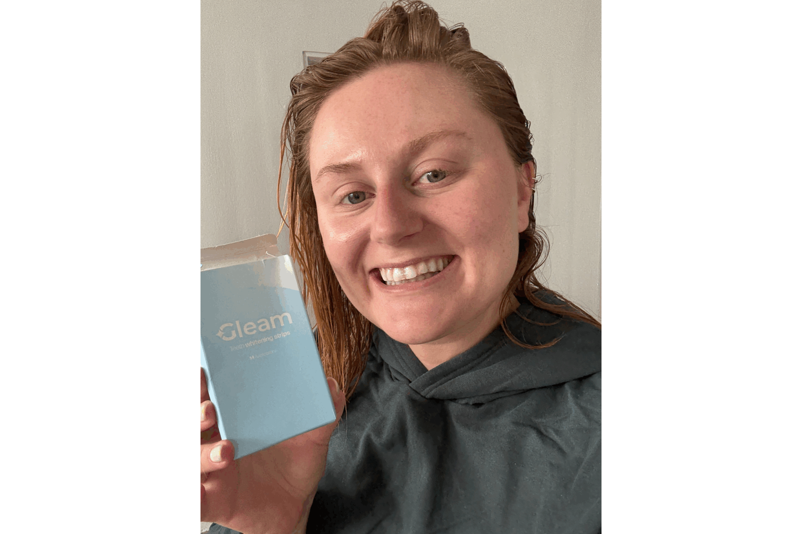 Gleam’s teeth whitening strips worked in less than a week – and are a third off now