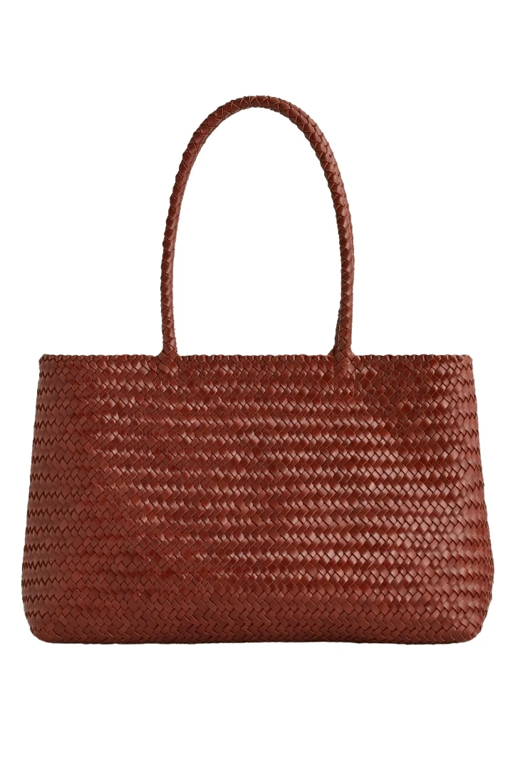 Madewell, The Handwoven Leather Tote