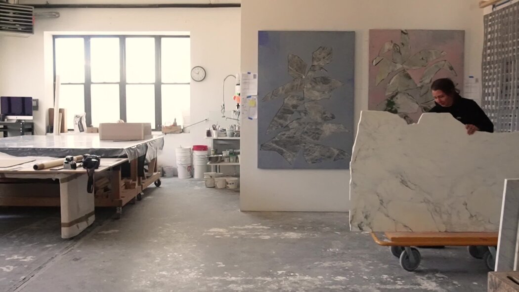 For the Artist Sam Moyer, Inspiration Was Set in Stone