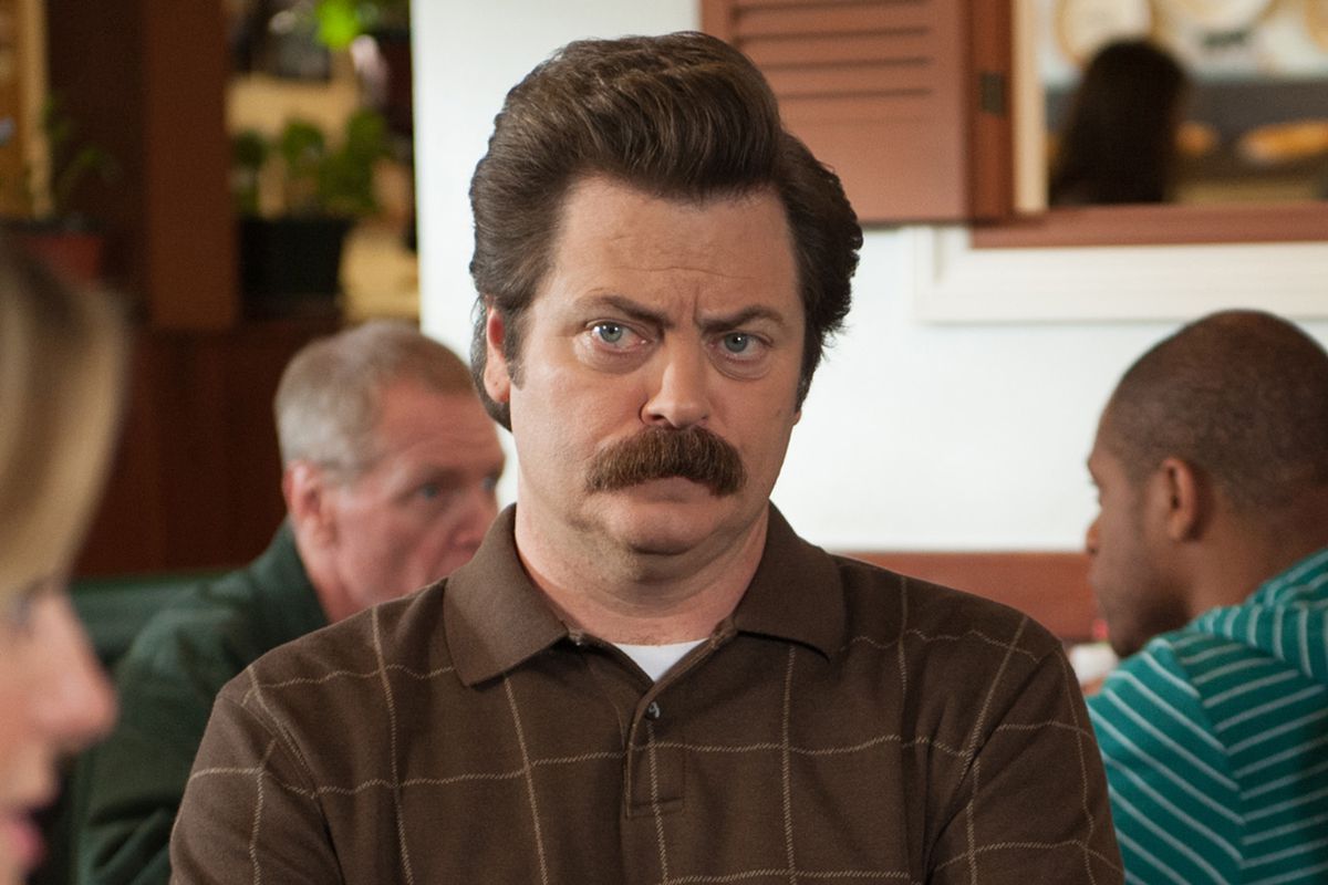Nick Offerman slams ‘Parks and Rec’ fan insinuating Ron Swanson is homophobic