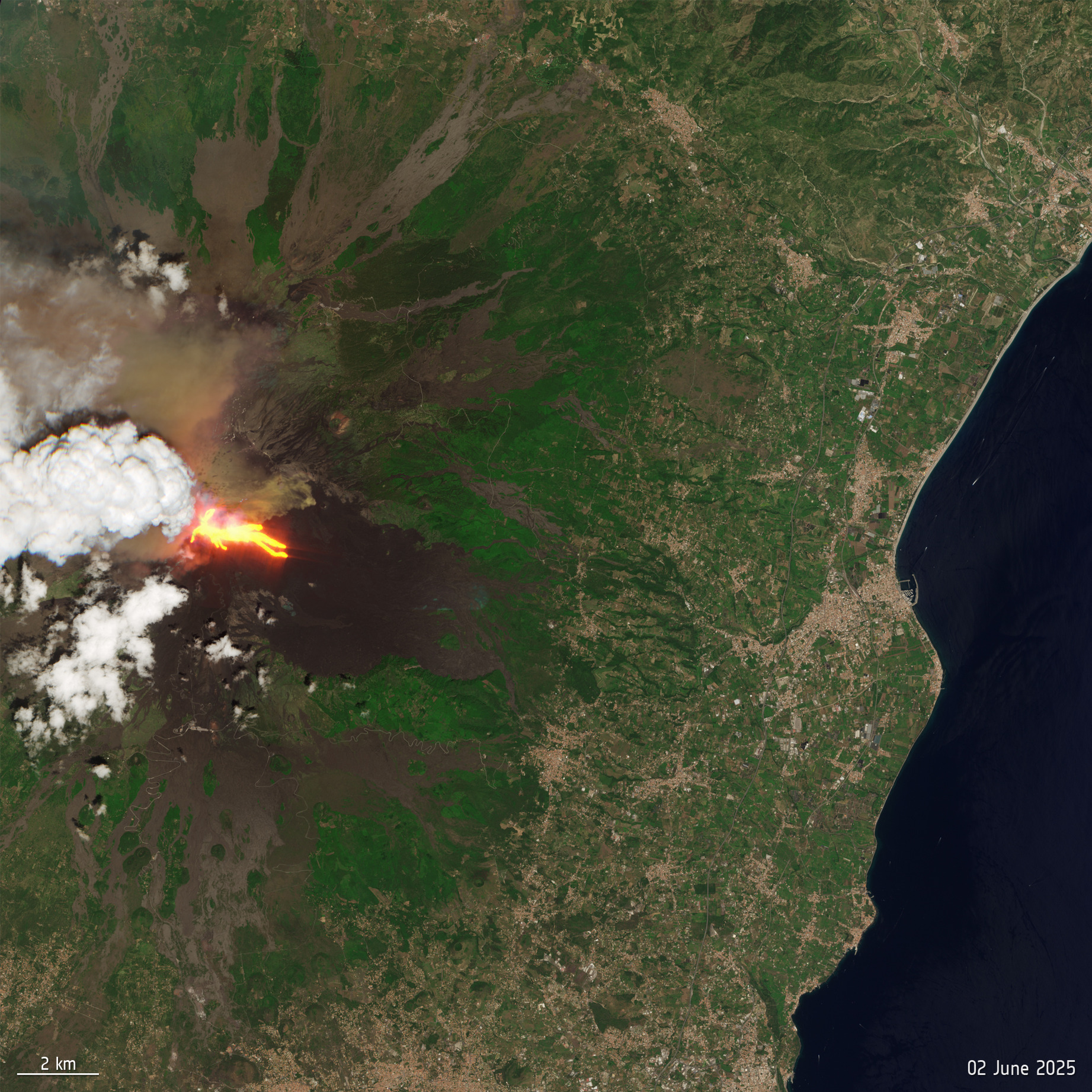Mount Etna’s terrifying eruption from orbit | Space photo of the day for June 4, 2025
