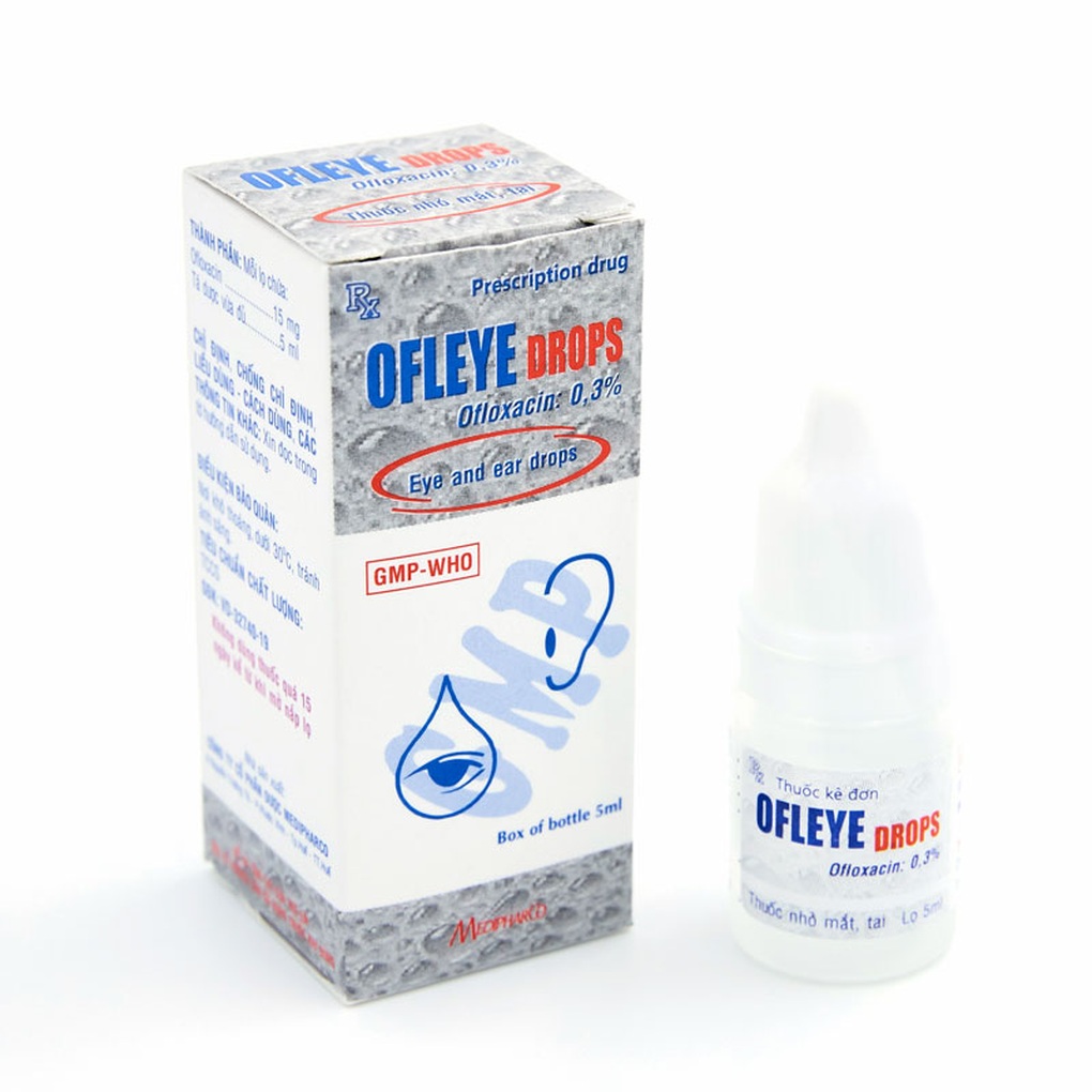 Thu hồi lô thuốc nhỏ mắt, tai Ofleye Drops
