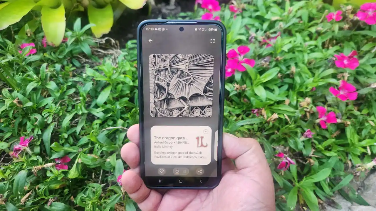 Google Arts & Craft The dragon gate design