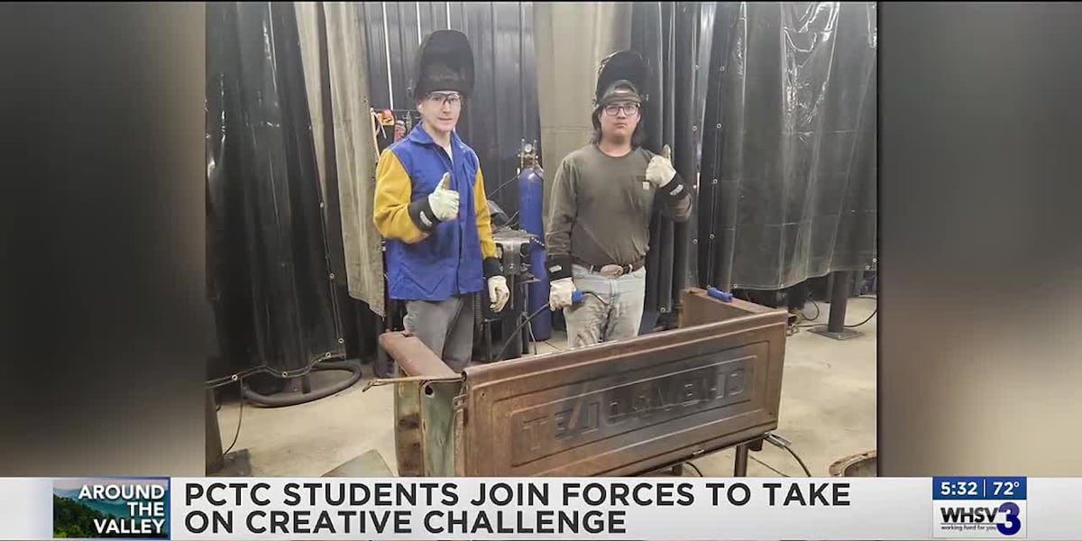 Page County Technical Center students join forces for creative challenge (5 p.m.)