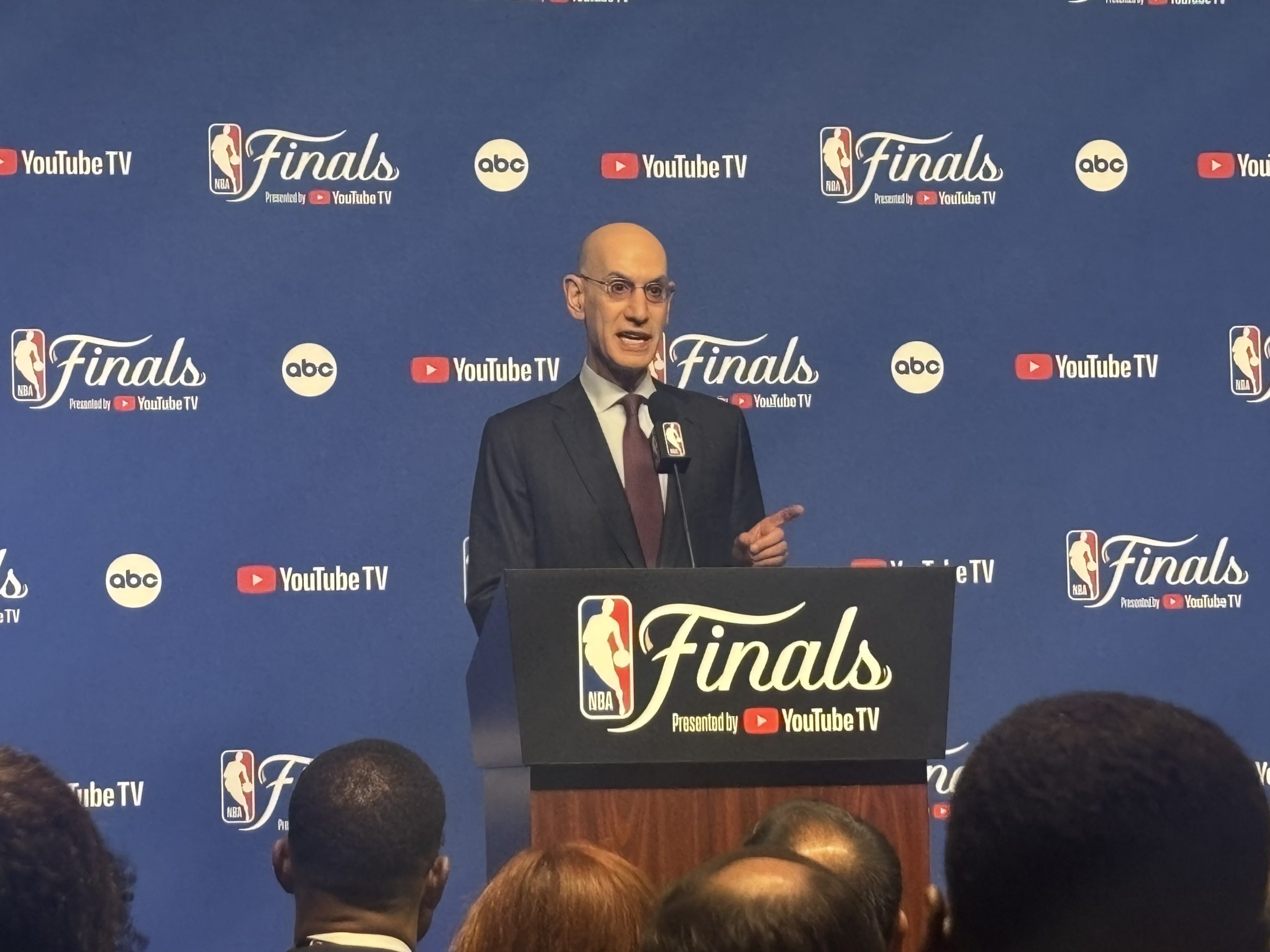 What does the NBA think about its television ratings?