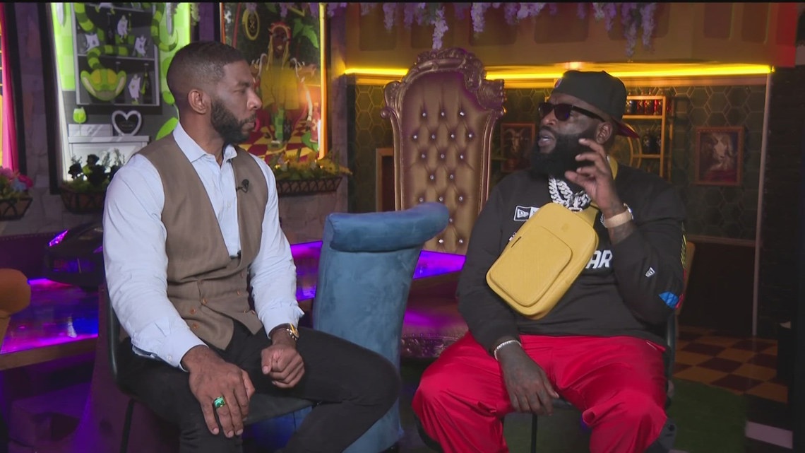 Rick Ross gears up for annual car show at Georgia Estate — teases new music with Pharrell