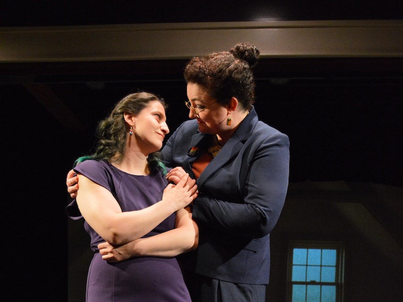 Two queer women act up in ‘Bull in a China Shop’ at Gaithersburg Arts Barn