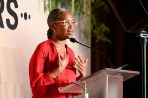 Mara Brock Akil at IndieWire Honors Television 2025 held at NeueHouse Hollywood on June 05, 2025 in Los Angeles, California.