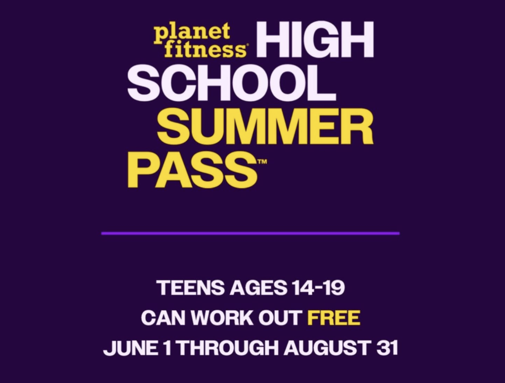 A summer of free fitness for local youth at Planet Fitness