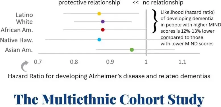 MIND Diet and Dementia Graphic