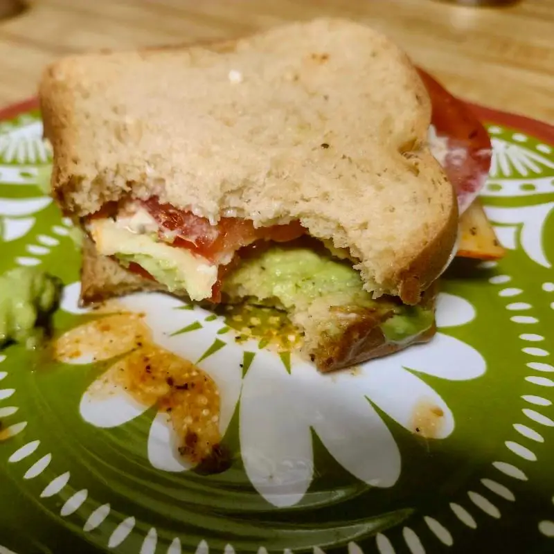 This sandwich was messy, but absolutely delicious.