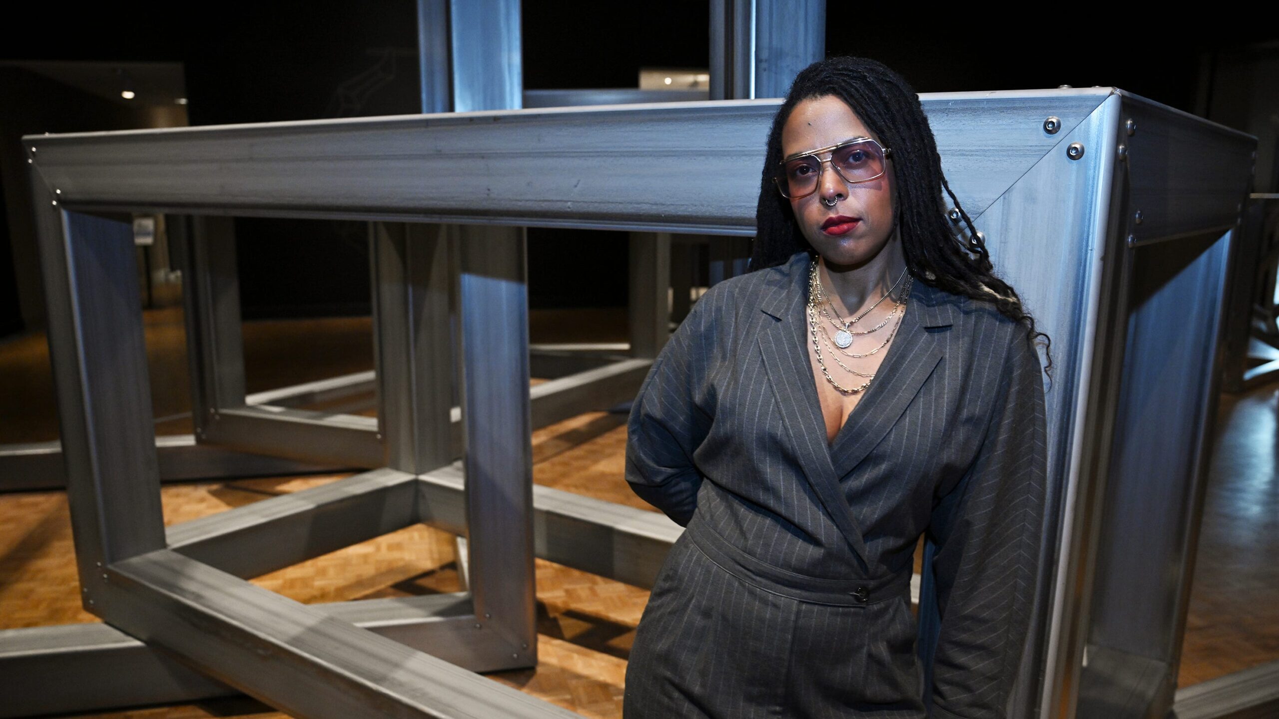 Breaking barriers with a blowtorch, artist Tiff Massey is quintessentially Detroit