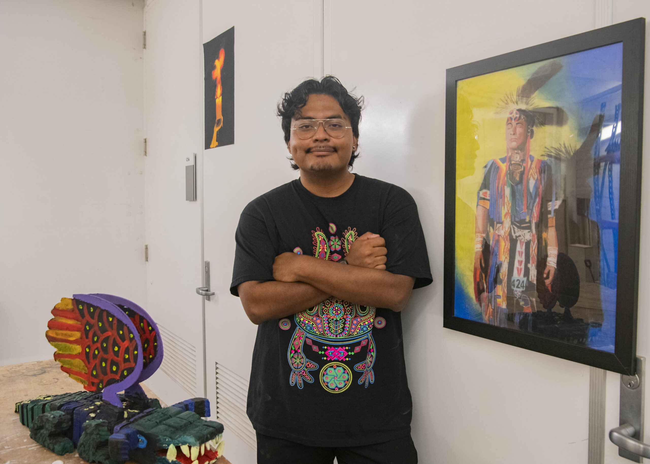 UCLA artist Luis Ramirez crafts cultural works centering on Oaxacan heritage