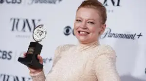 Sarah Snook won the Tony Award for Best Actress in a Play at The 78th Annual Tony Awards.
