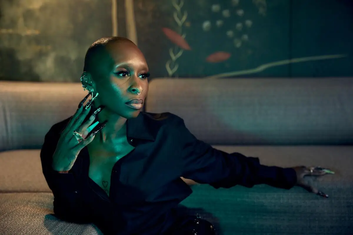 Cynthia Erivo poses for a portrait October 28, 2024, in New York.