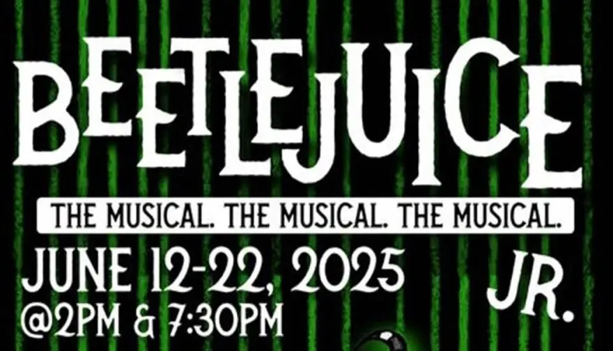 The Sarasota Players Poster for 'Beetlejuice JR.'