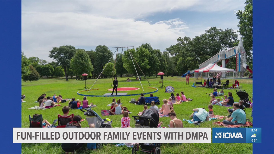 Des Moines Performing Arts presenting free outdoor family events this summer
