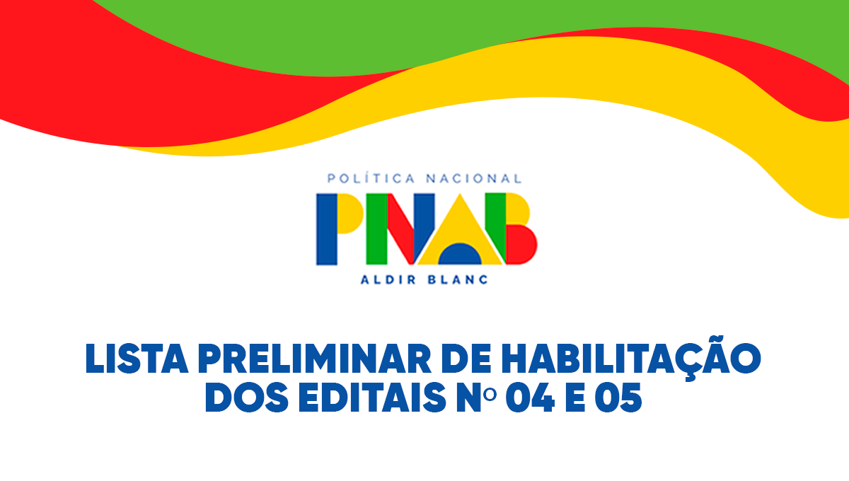 Cultura aldeense divulga lista preliminar de habilitação dos Editais da PNAB – Prefeitura de São Pedro da Aldeia