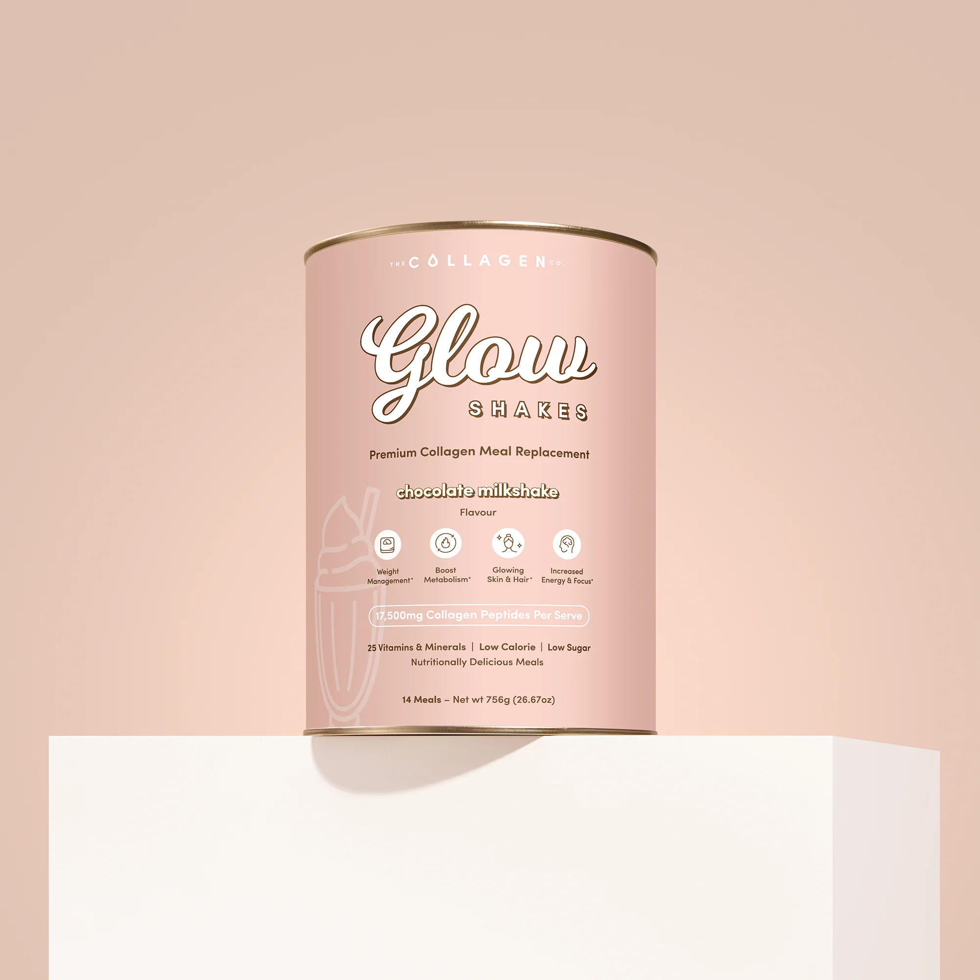 Chocolate Milkshake Collagen Meal Replacement - 756g