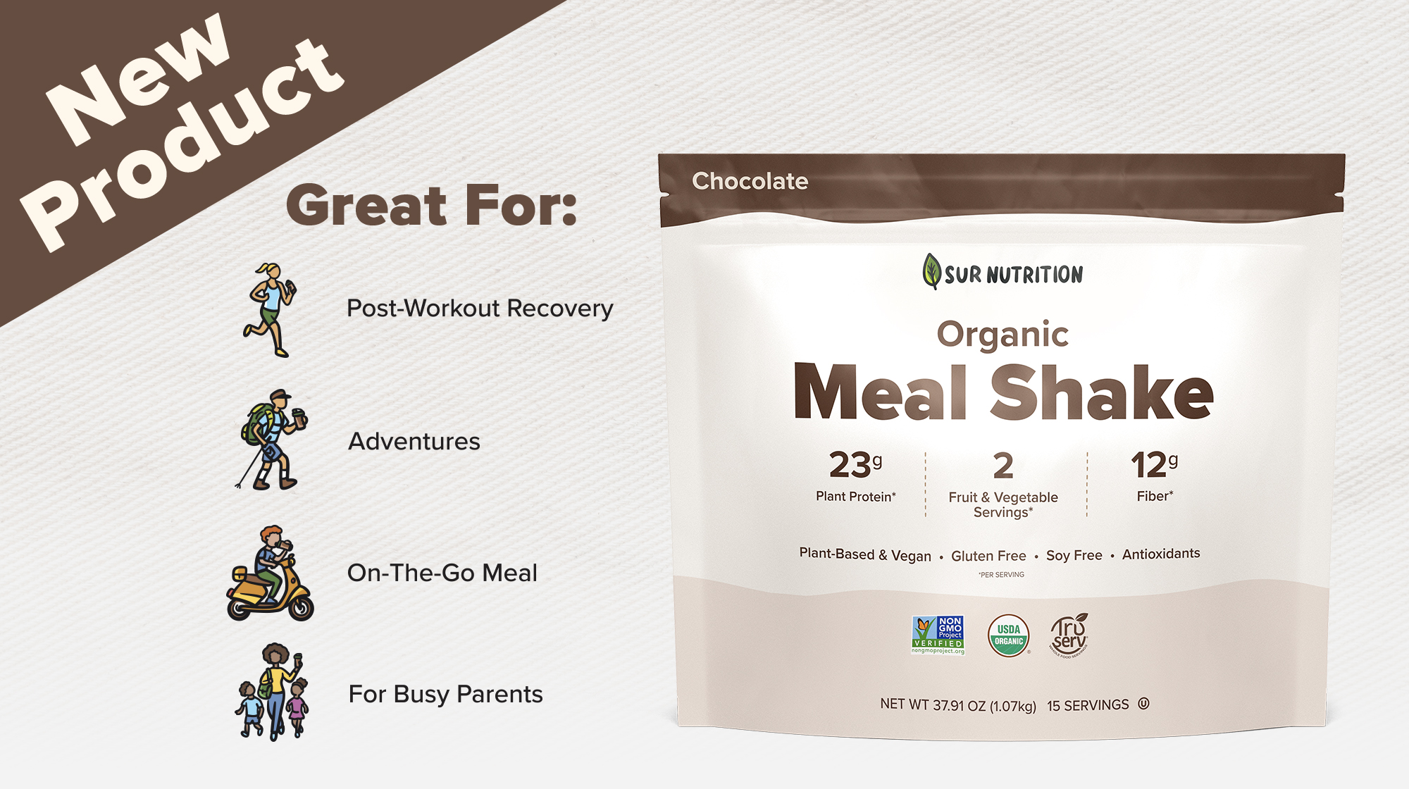 Sur Nutrition Debuts Organic Meal Replacement Shake with Chef-Crafted Flavor and Clean Ingredients