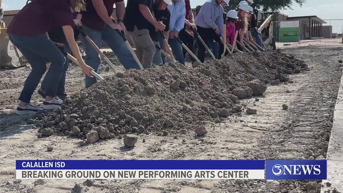 Calallen breaks ground on new Performing Arts Center