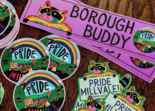 Pittsburgh Pride logos feature friendly forest creatures, reimagined rainbows, and more