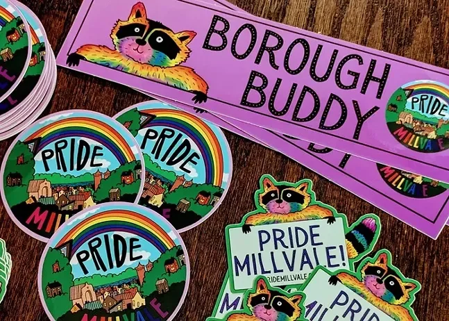 Pittsburgh Pride logos feature friendly forest creatures, reimagined rainbows, and more