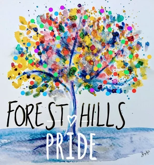 Pittsburgh Pride logos feature friendly forest creatures, reimagined rainbows, and more