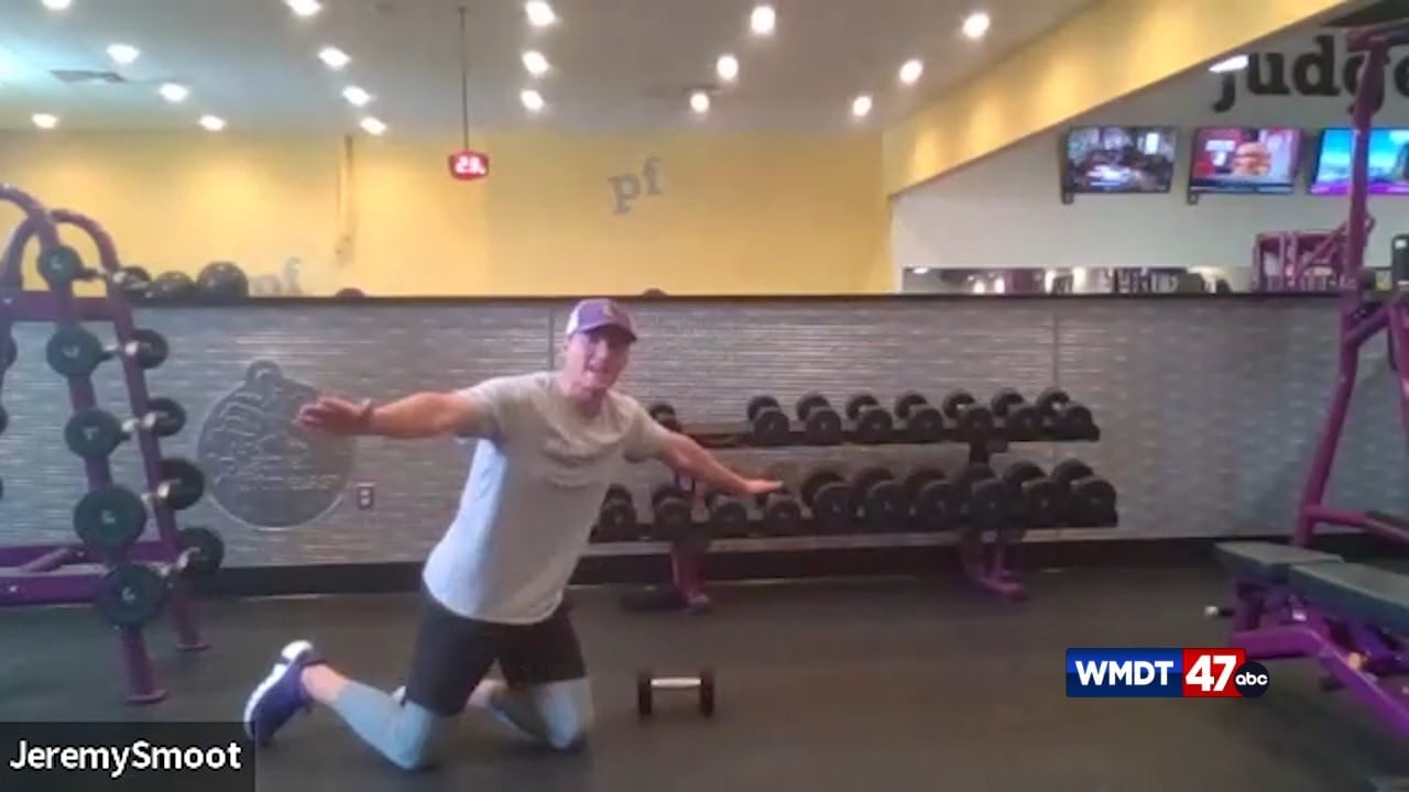 Planet Fitness trainer Jeremy Smoot shows Good Morning Delmarva the perfect Father’s Day routine