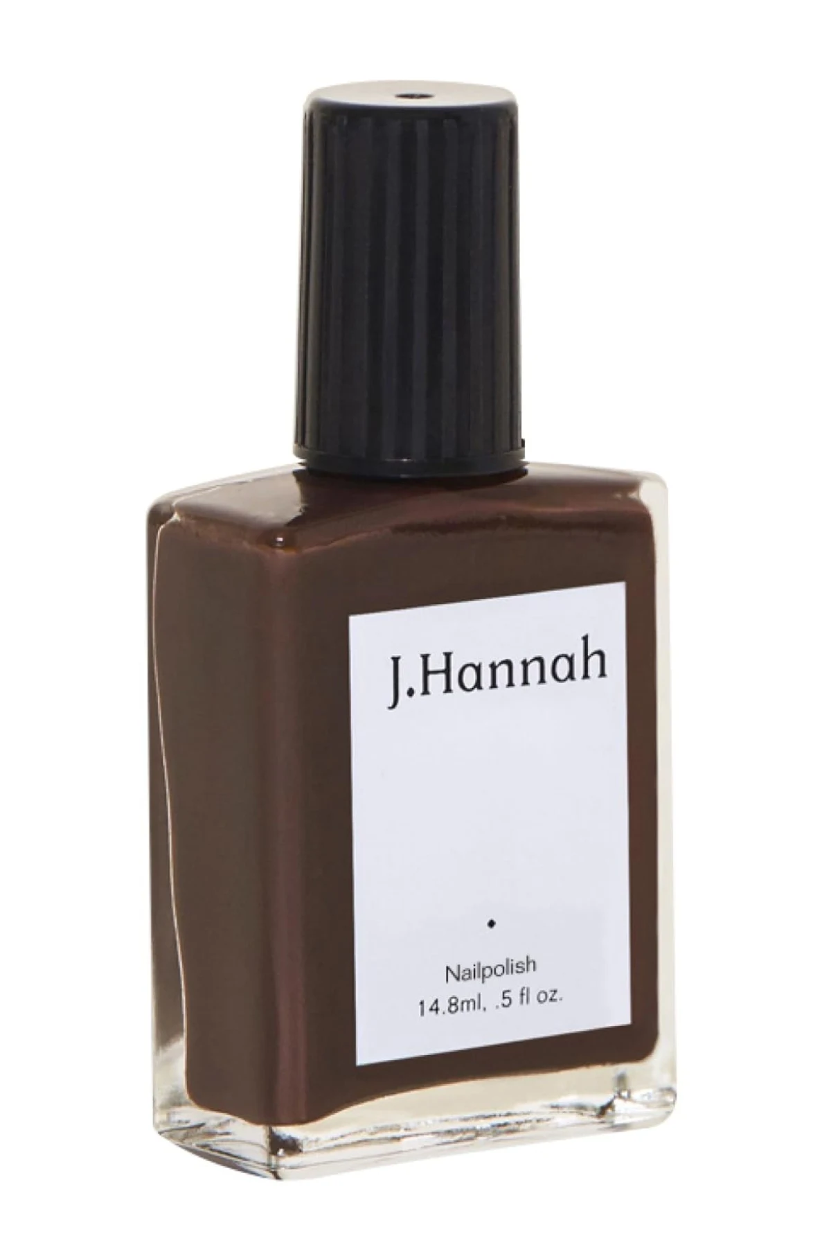 J. Hannah Nail Polish – Vegan, Non-Toxic, Cruelty-Free, Gluten-Free, Long Lasting, Usa Made, Black Walnut Color (carob)
