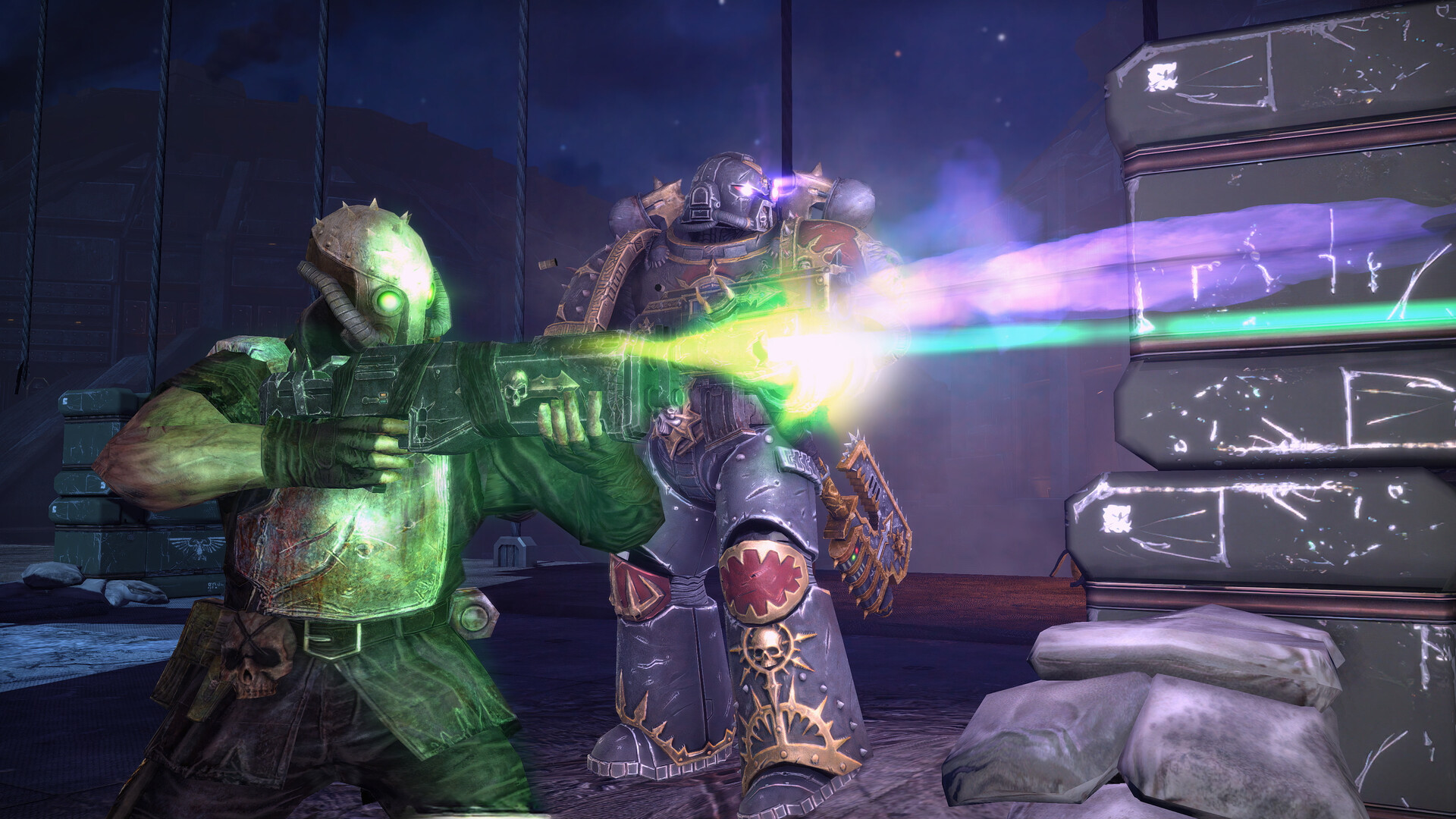 Warhammer 40,000 Space Marine Master Crafted faz o dever de casa, mas só isso