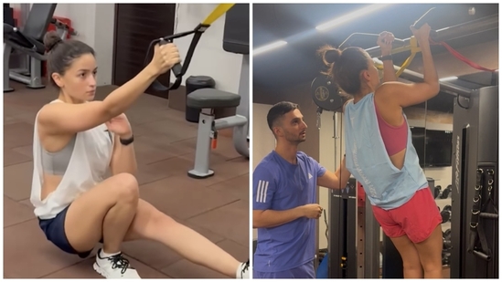 Alia Bhatt’s fitness coach shares her intense workout video that will give even Ranbir Kapoor a run for his money: Watch