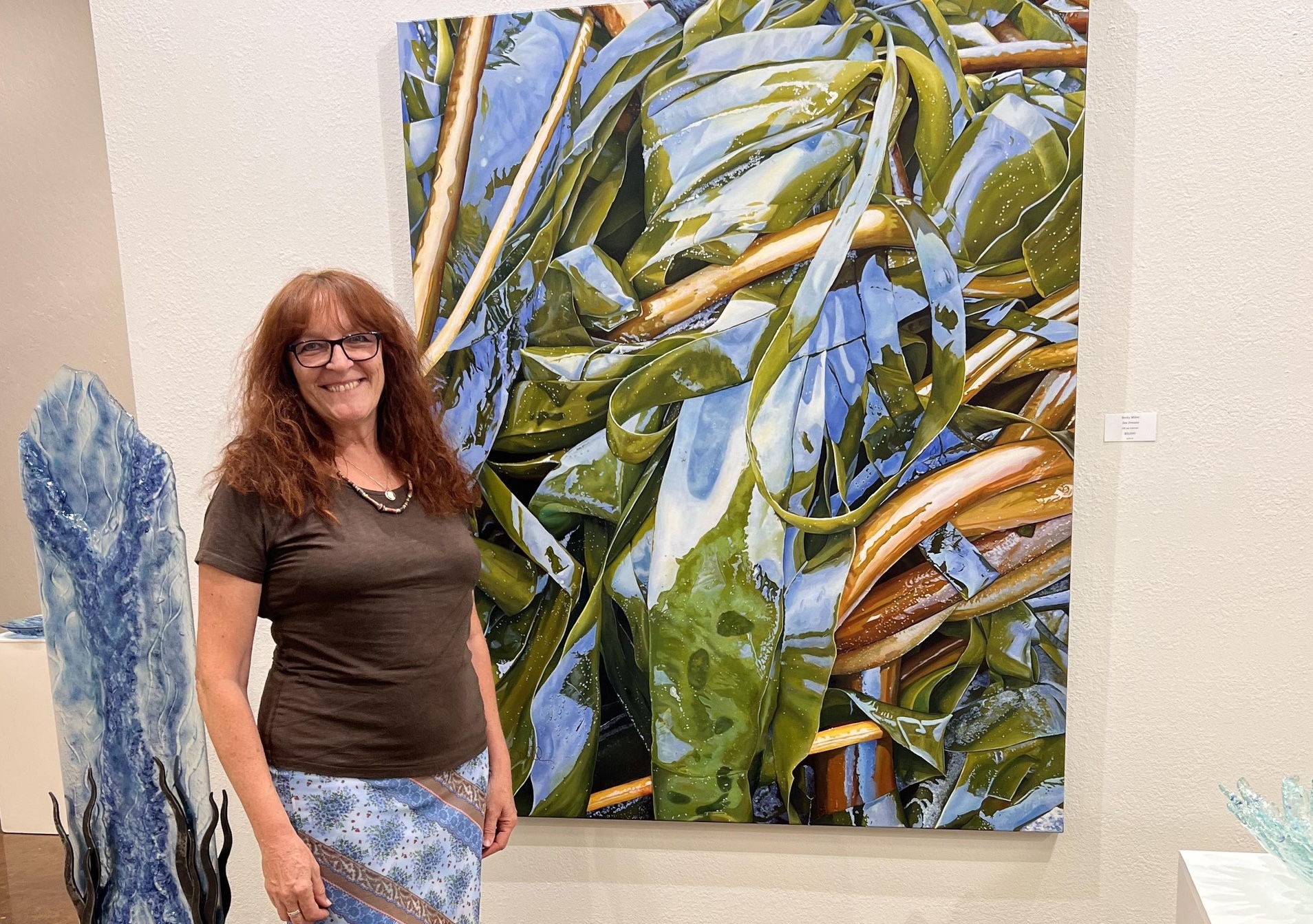 Exhibits featuring botanical paintings and ceramics open Friday at Newport Visual Arts Center