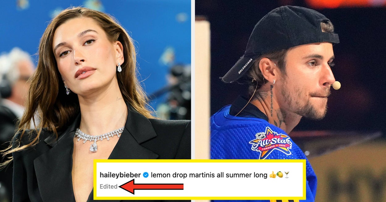 Hailey Bieber Was Caught Quietly Editing An Instagram Caption About “Therapy”