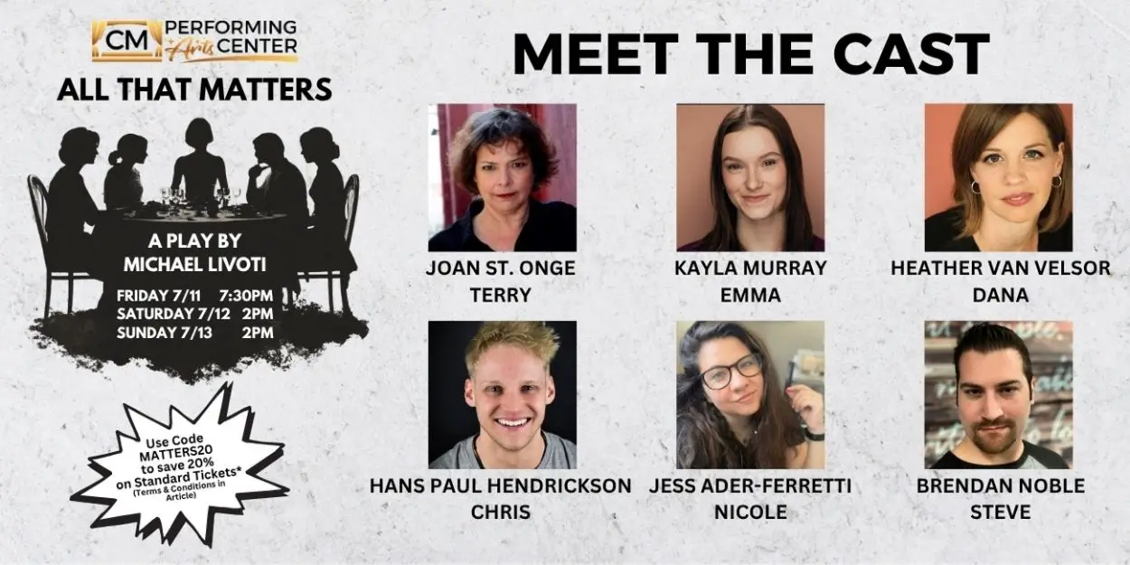 Casting Set For ALL THAT MATTERS at CM Performing Arts Center  Image