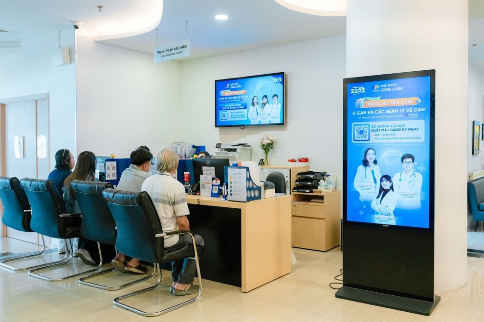 Long Châu triển khai chương trình tầm soát sớm bệnh lý gan