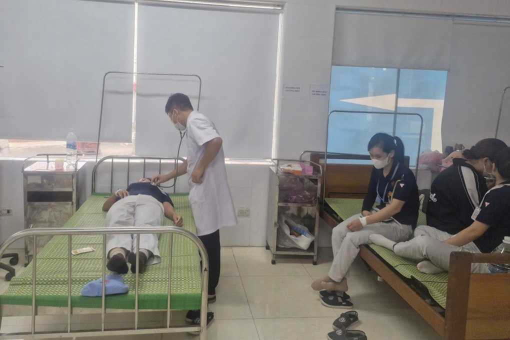Nhiều công nhân Công ty Toyoda nhập viện nghi ngộ độc thực phẩm