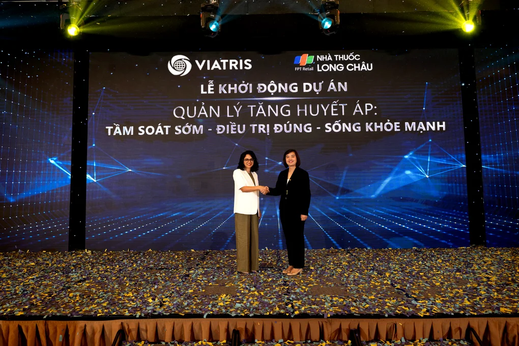 Long Châu hợp tác Viatris khởi động dự án tầm soát tăng huyết áp cho cộng đồng - 1