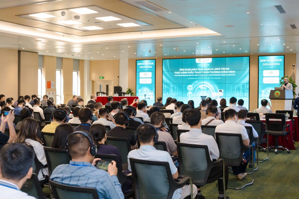 Hội thảo quốc tế ứng dụng máy C-arm trong phẫu thuật chấn thương chỉnh hình