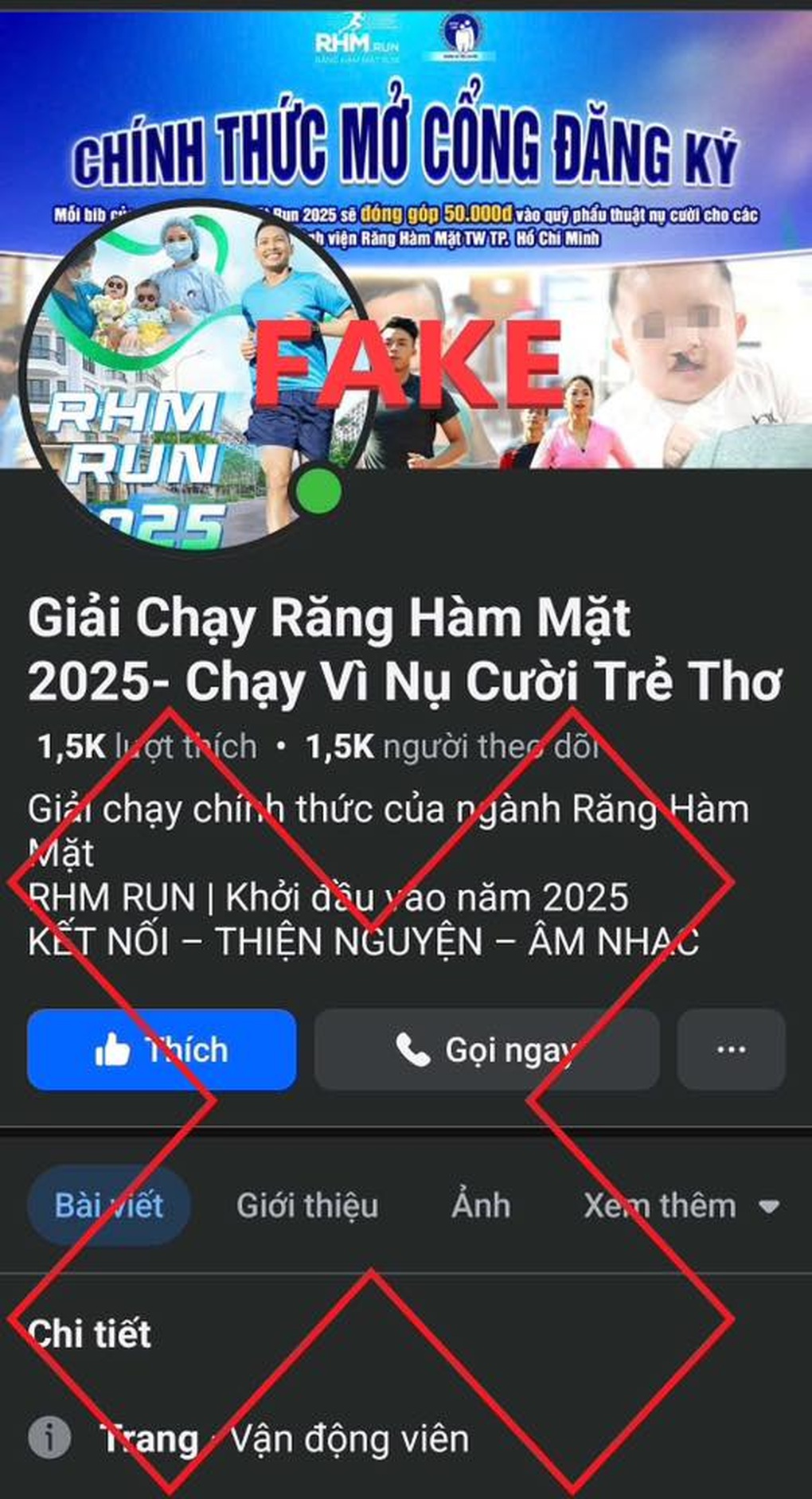 Bệnh viện Răng Hàm Mặt Trung ương TPHCM cảnh báo “nóng” về việc lừa đảo