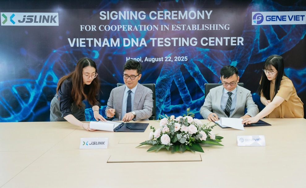 Công ty JS Link và Công ty cổ phần sinh học phân tử Gene Viet ký kết hợp tác chiến lược