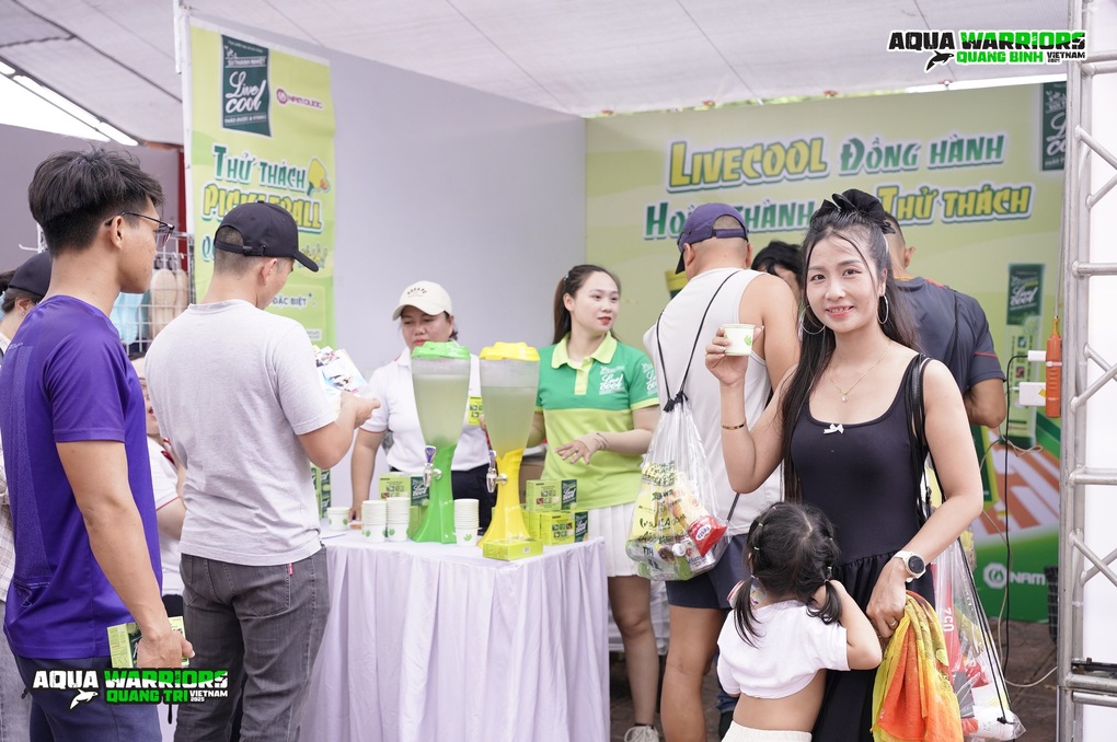 Sủi thanh nhiệt Livecool đồng hành cùng Aqua Warriors và Quang Tri International Marathon 2025
