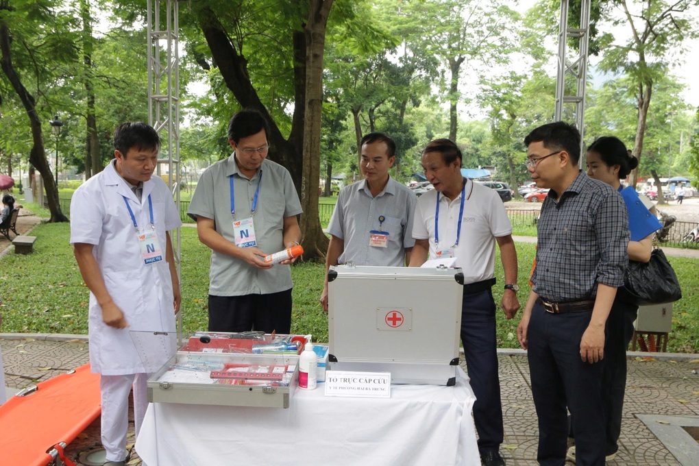 Hơn 1.300 trường hợp được xử trí y tế trong Đại lễ A80
