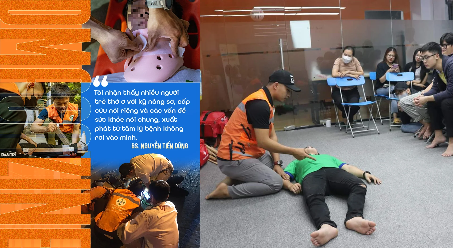 Thấy người nguy cấp mà bất lực: Lỗ hổng lớn trong kỹ năng sơ cứu - 13 Thấy người nguy cấp mà bất lực: Lỗ hổng lớn trong kỹ năng sơ cứu - 13