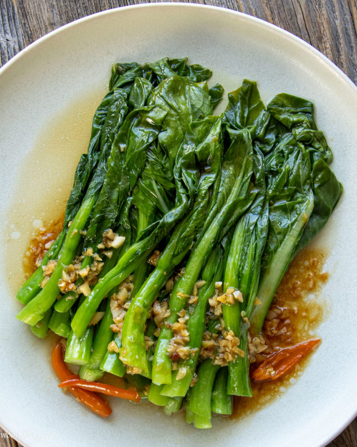 chinese vegetables choy sum