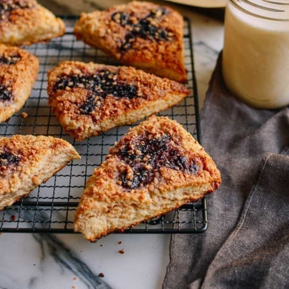 Peanut Butter And Jelly Scones