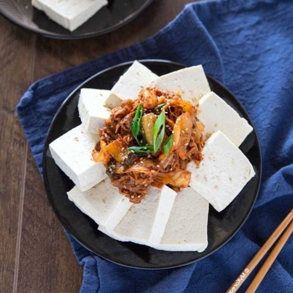 Easy Pork And Stir-Fried Kimchi With Tofu