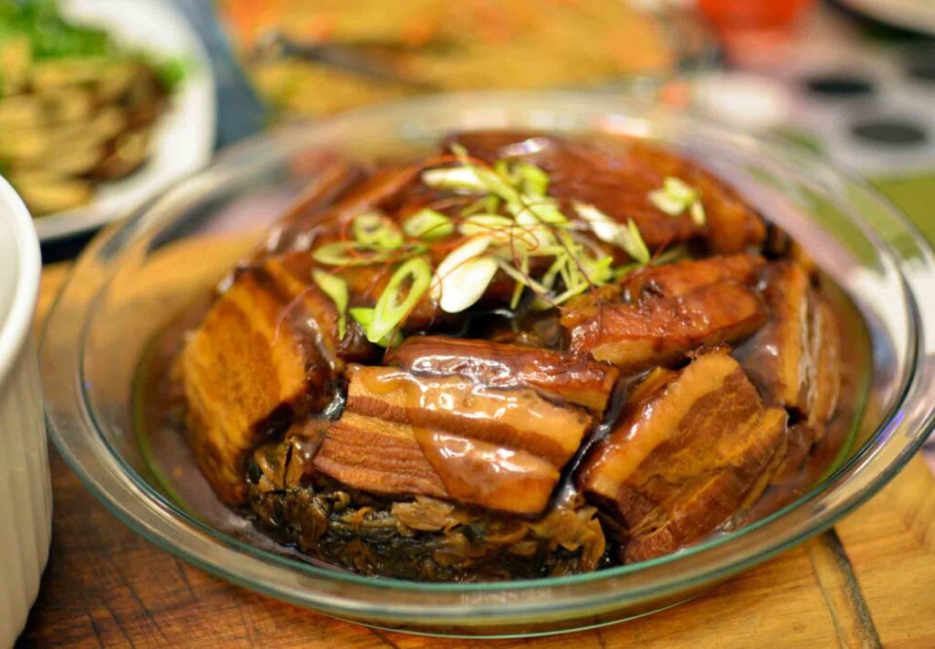 Steamed Pork Belly With Taro